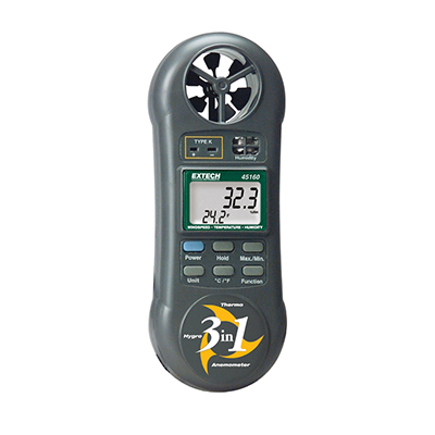 PAN-45160 3-in-1 Humidity, Temperature and Airflow meter
